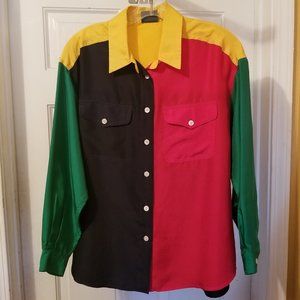 LizWear Women's Silk Shirt, PS